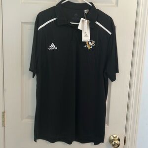 NWT: Adidas Men’s Golf Polo- Penguins 🐧